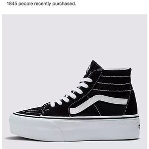 NWT Vans Tapered Sidestripe Sk8-Hi Tapered Stackform